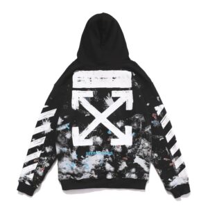 Off-White Arrow Graffiti Style Black