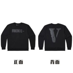 VLONE Friends Street Hoodie Black