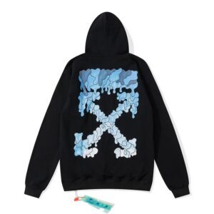 Off-White Graffiti Hoodie Black