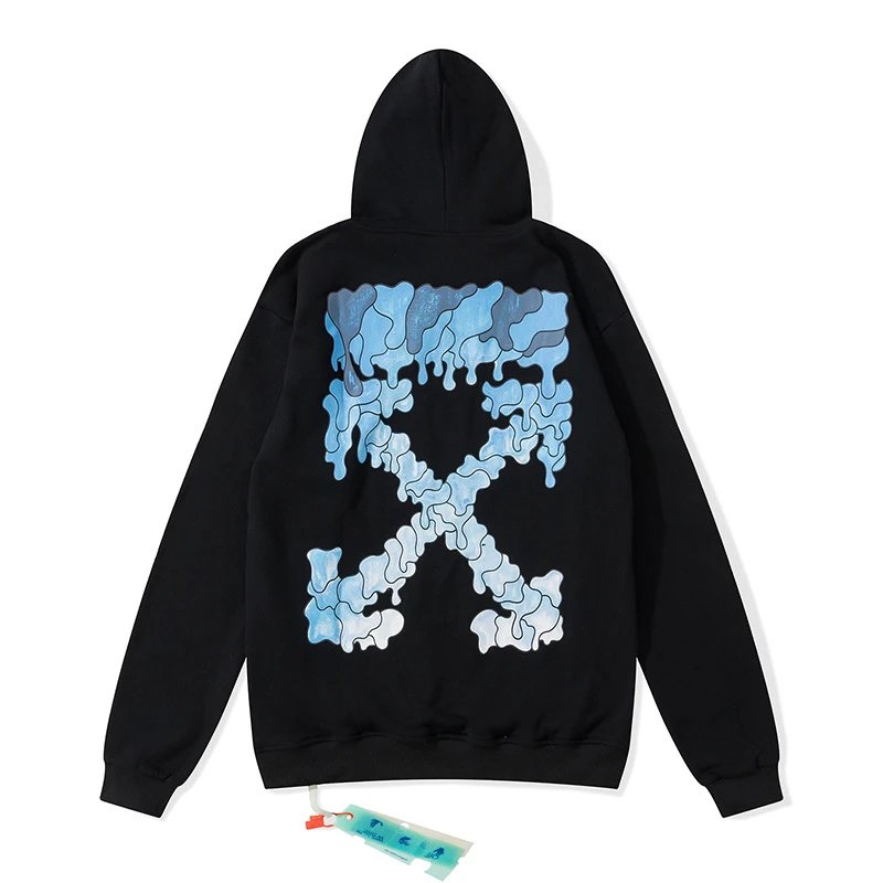 Off-White Graffiti Hoodie Black