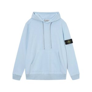 Stone Island Casual Hoodie - Light Blue