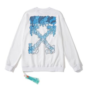 Off-White Graffiti Hoodie White