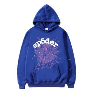 SP5DER Trendy Hoodie - Blue