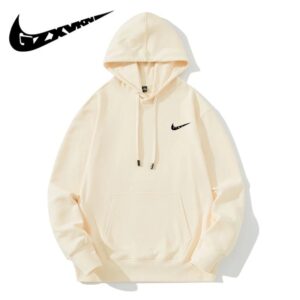 Nike Basic Casual Hoodie - Off-White