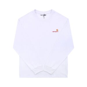 Carhartt Casual Long Sleeve T-Shirt White