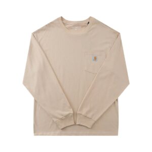 Carhartt Workwear Style Long Sleeve Beige