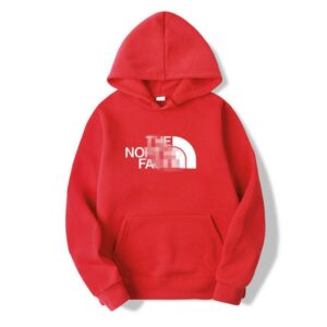 The North Face Athletic Hoodie Red