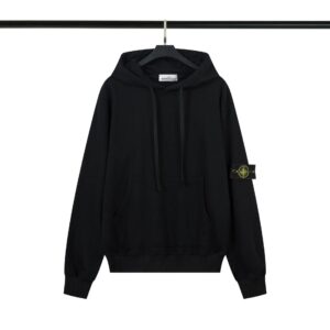 Stone Island Streetwear Hoodie - Black