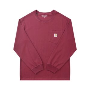 Carhartt Workwear Style Long Sleeve Burgundy