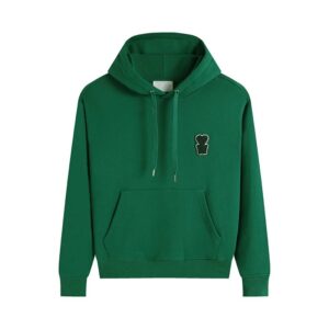 AMIHoodies Heart Bear Series Hoodie Green