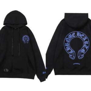 Chrome Hearts Hoodie Classic Horseshoe Series Black