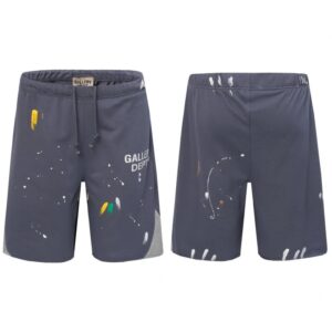 Gallery Dept Graffiti Series Navy Blue Shorts