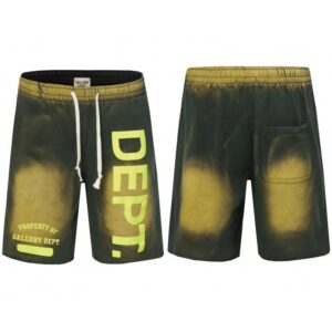 Gallery Dept Shorts DEPT Series Yellow-Green Gradient