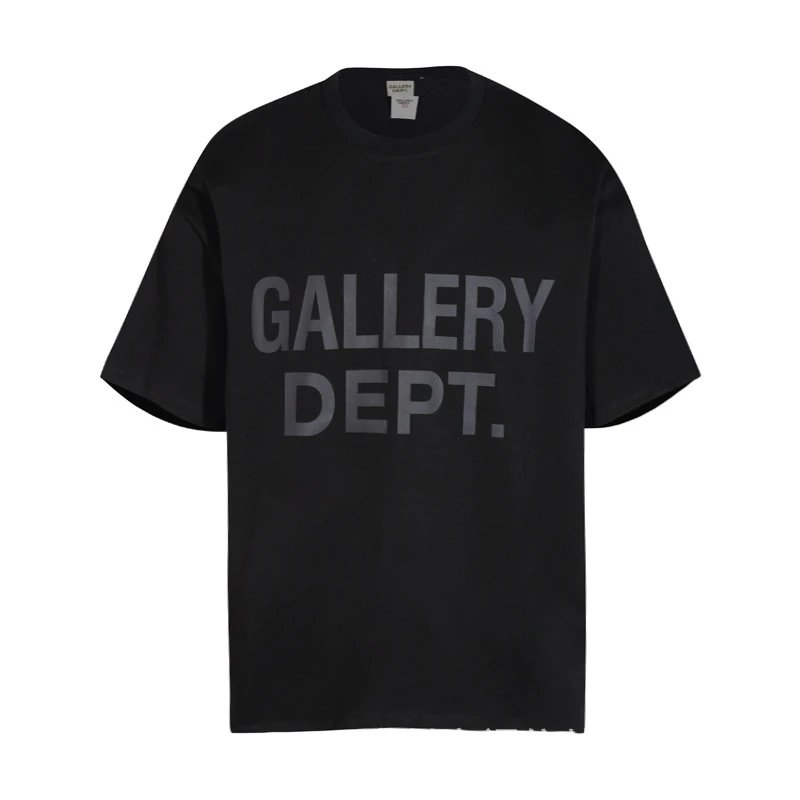 Gallery Dept T-Shirts Letter Print Series Black