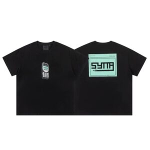 SYMA Retro Phone Series T-Shirt Black