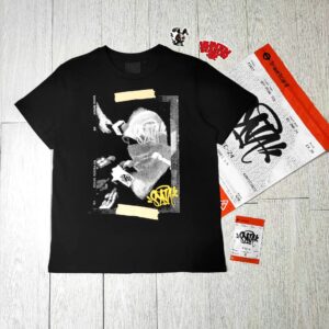 SynaWord T-Shirt SATAN Graffiti Series Black