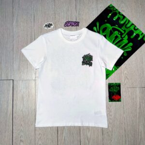 SYNTHRCHY T-Shirt SKATE NIGHT Series White